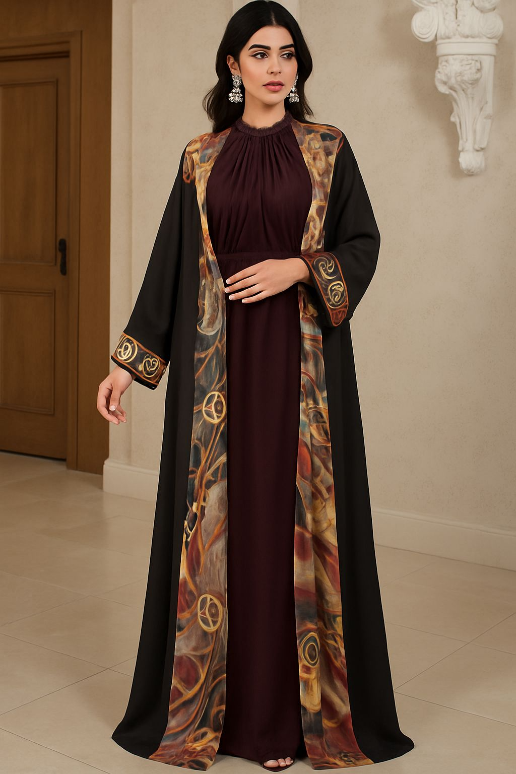 Boho Dreamer Black Robe