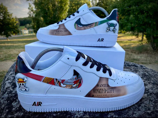 One Piece Hand-Painted Sneakers