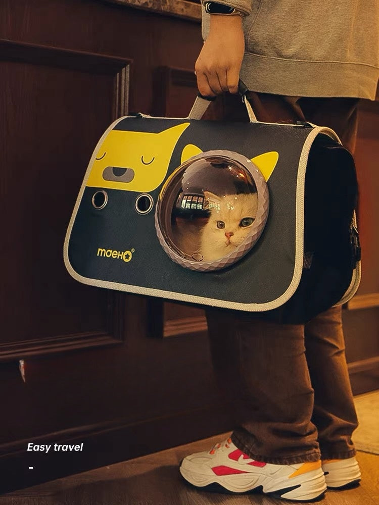 Cosmic Cat Travel Bag