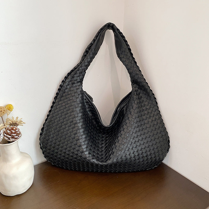 Borsa Hobo intrecciata 