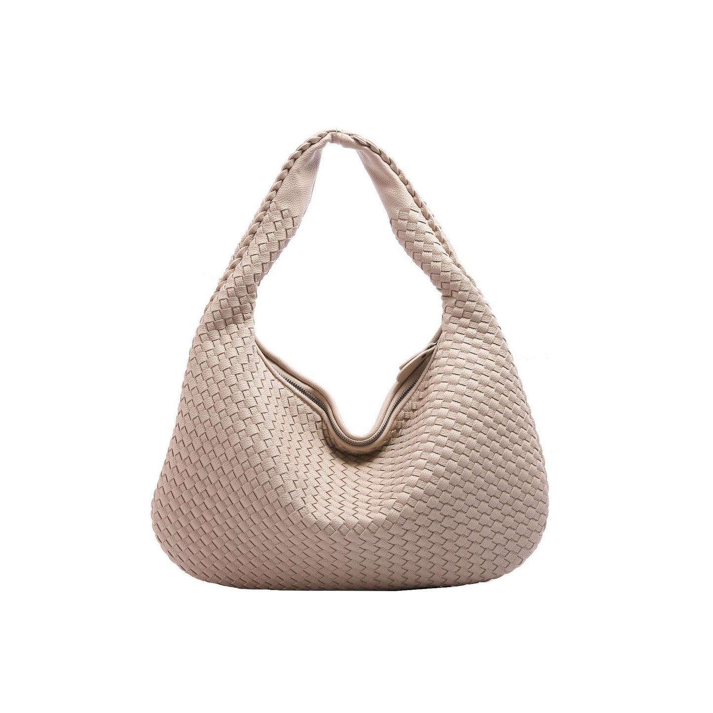 Borsa Hobo intrecciata 