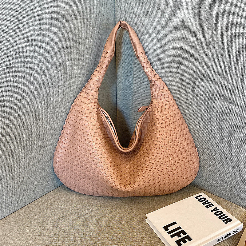 Borsa Hobo intrecciata 