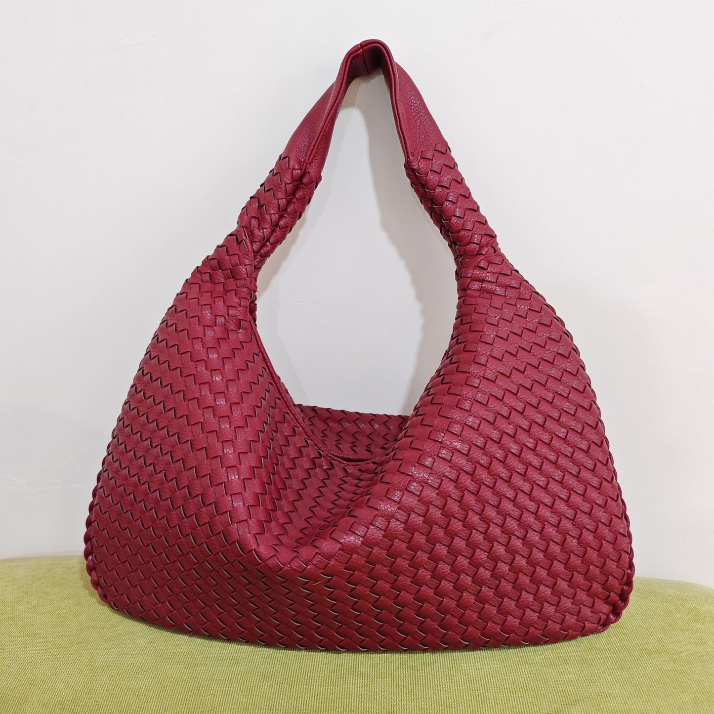 Borsa Hobo intrecciata 