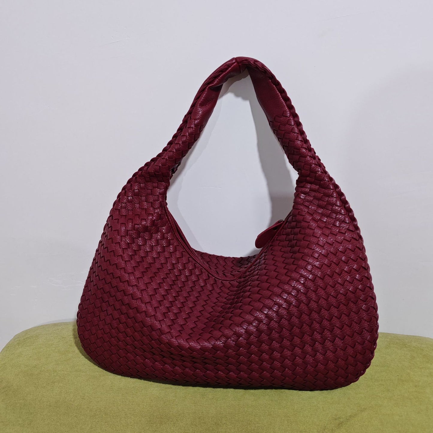 Borsa Hobo intrecciata 