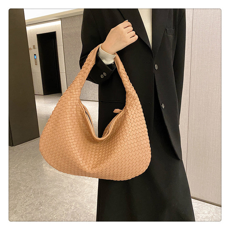 Borsa Hobo intrecciata 