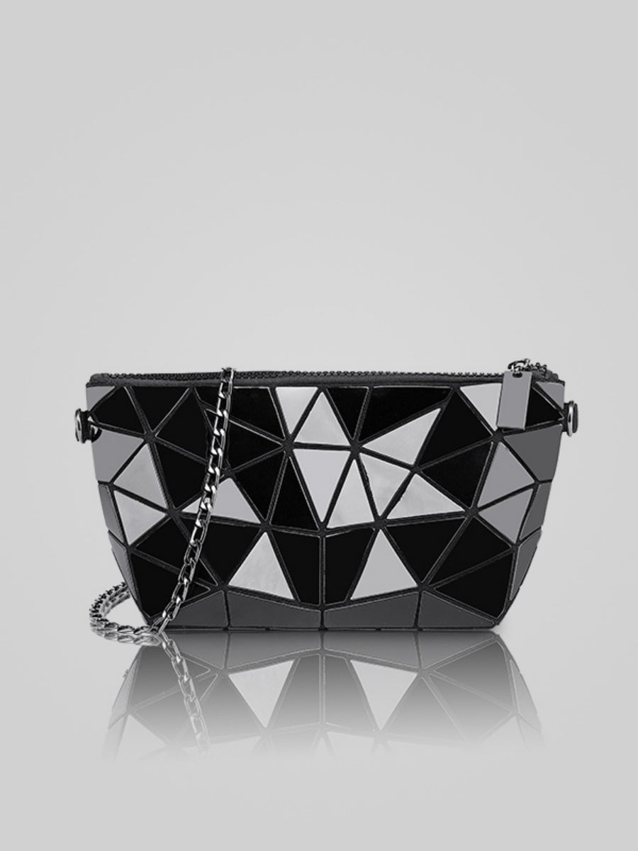 Prismatic Chic: Die moderne geometrische Tasche