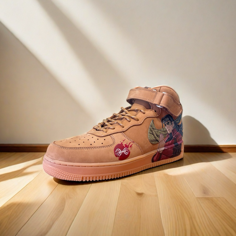 Naruto Hand-Painted Sneakers