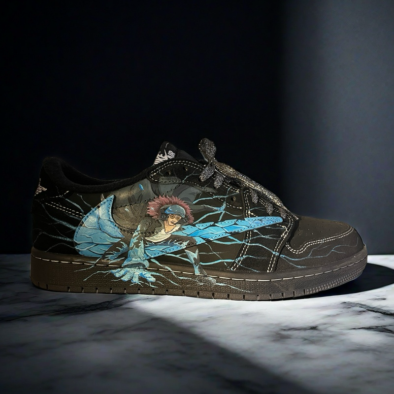 Frostflow Athletic Sneakers – Aokiji Edition