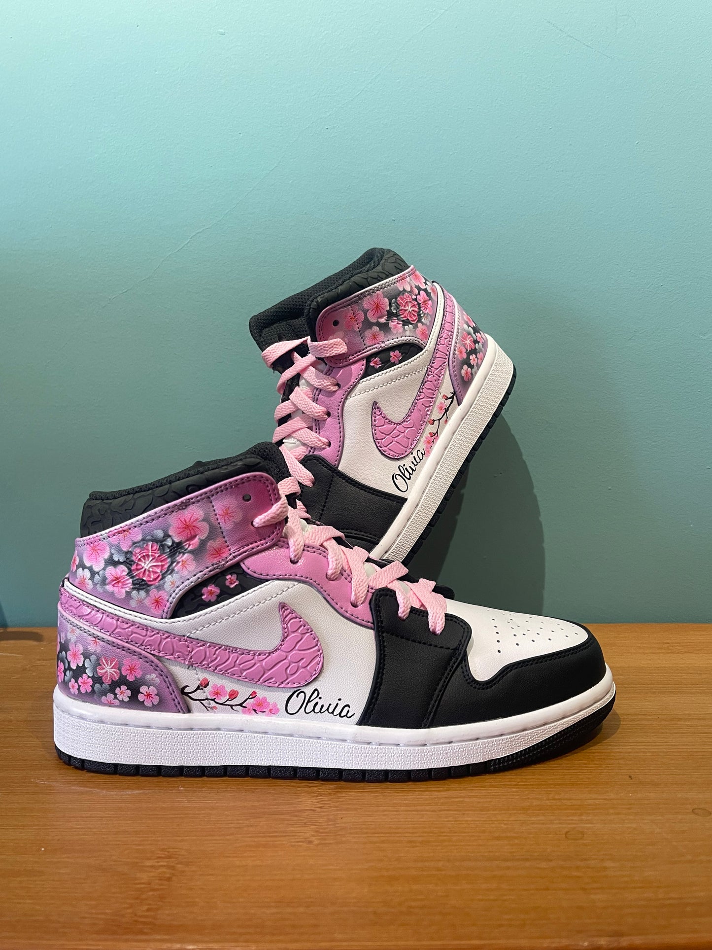 Custom Sakura Blossom Sneakers