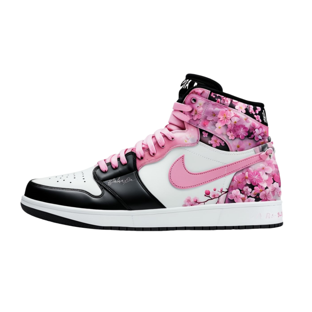 Custom Sakura Blossom Sneakers