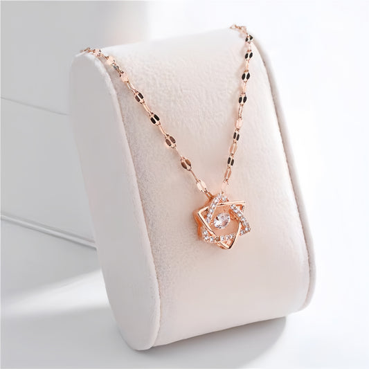 Pulsating Hexagram - Premium light luxury necklace