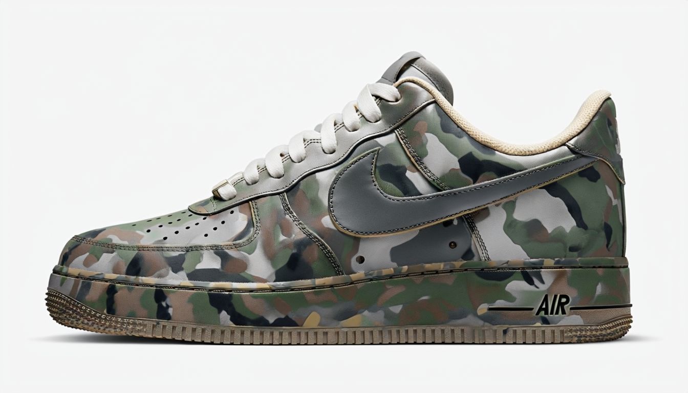 Custom Camouflage Sneakers