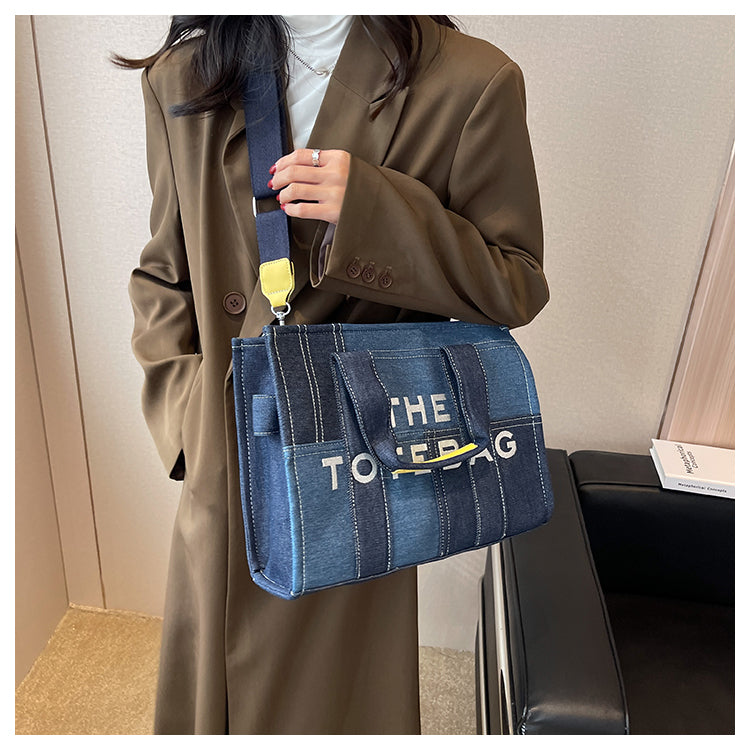 The Denim Essential Tote