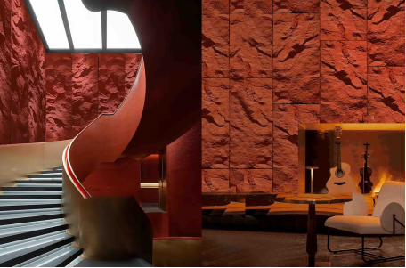 PU Mountain Rock Decorative Panel